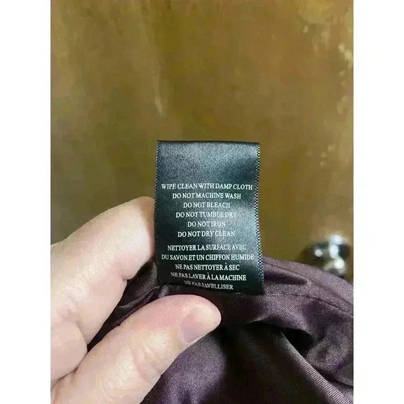 Blank NYC Mini Skirt Women's Size 28 Real Suede Leather Purple Pockets Zipper - Picture 9 of 11